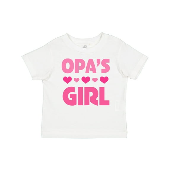 Inktastic Opa's Girl Granddaughter Girls Baby T-Shirt