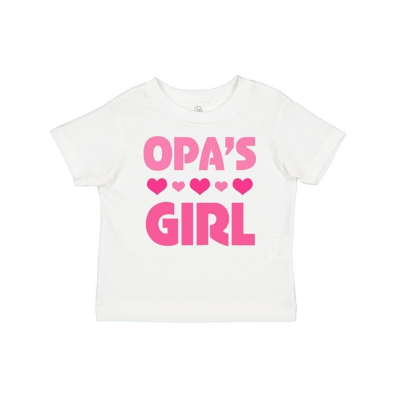 Inktastic Opa's Girl Granddaughter Girls Baby T-Shirt
