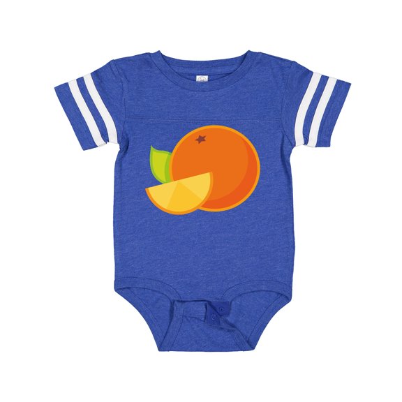 Inktastic Orange Fruit Boys or Girls Baby Bodysuit