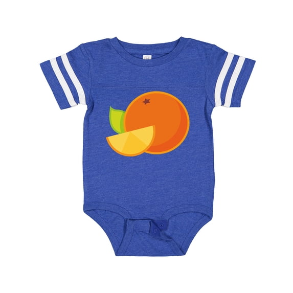 Inktastic Orange Fruit Boys or Girls Baby Bodysuit
