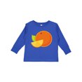 thumbnail image 1 of Inktastic Orange Fruit Boys or Girls Long Sleeve Toddler T-Shirt, 1 of 5