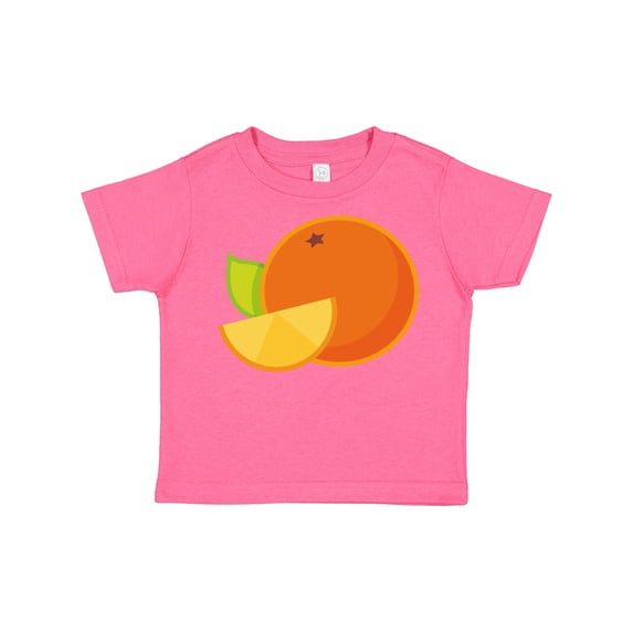 Inktastic Orange Fruit Boys or Girls Toddler T-Shirt