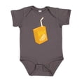 thumbnail image 1 of Inktastic Orange Juice Box Boys or Girls Baby Bodysuit, 1 of 5