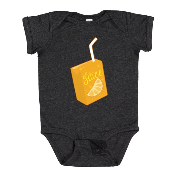 Inktastic Orange Juice Box Boys or Girls Baby Bodysuit