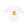 thumbnail image 1 of Inktastic Orange Juice Box Boys or Girls Long Sleeve Baby Bodysuit, 1 of 5