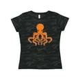 thumbnail image 1 of Inktastic Orange Octopus Women's T-Shirt, 1 of 5