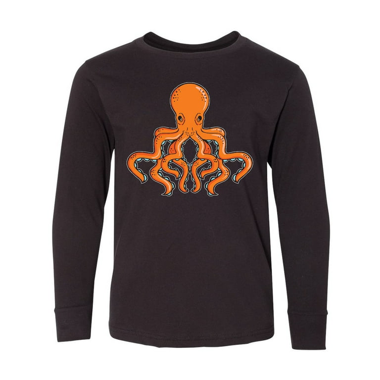 orange long sleeve shirt walmart