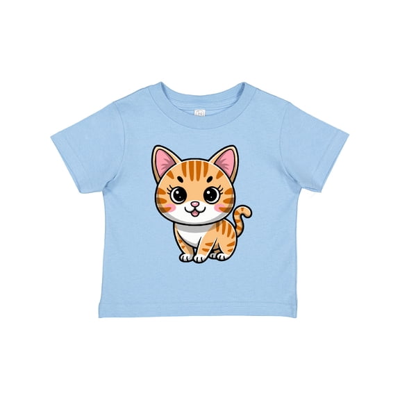 Inktastic Orange Tabby Cat Kitty Boys or Girls Toddler T-Shirt