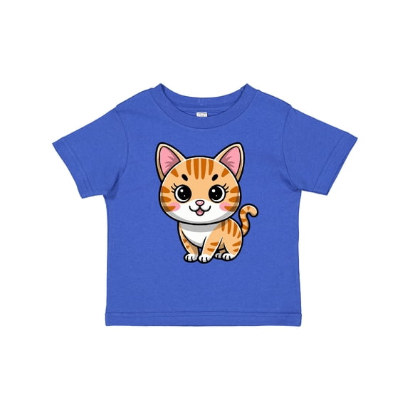 Inktastic Orange Tabby Cat Kitty Boys or Girls Toddler T-Shirt