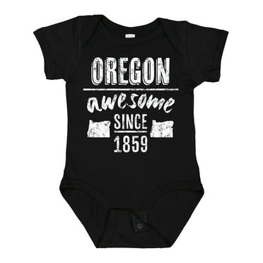 Inktastic Oregon Awesome Since 1859 Boys or Girls Baby Bodysuit
