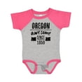 thumbnail image 1 of Inktastic Oregon Awesome Since 1859 Boys or Girls Baby Bodysuit, 1 of 5