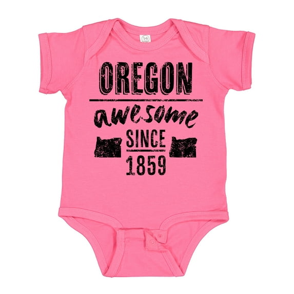 Inktastic Oregon Awesome Since 1859 Boys or Girls Baby Bodysuit