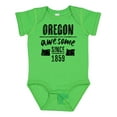 thumbnail image 1 of Inktastic Oregon Awesome Since 1859 Boys or Girls Baby Bodysuit, 1 of 5