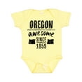 thumbnail image 1 of Inktastic Oregon Awesome Since 1859 Boys or Girls Baby Bodysuit, 1 of 5