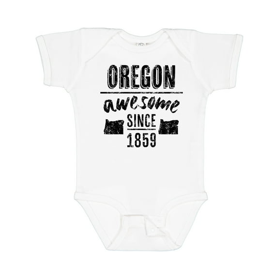 Inktastic Oregon Awesome Since 1859 Boys or Girls Baby Bodysuit