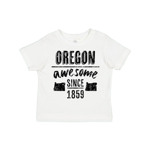 Inktastic Oregon Awesome Since 1859 Boys or Girls Toddler T-Shirt