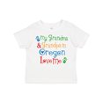 thumbnail image 1 of Inktastic Oregon My Grandma and Grandpa Love Me Boys or Girls Toddler T-Shirt, 1 of 5