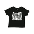 thumbnail image 1 of Inktastic Oregon Silhouette Mandala Boys or Girls Toddler T-Shirt, 1 of 5