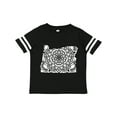 thumbnail image 1 of Inktastic Oregon Silhouette Mandala Boys or Girls Toddler T-Shirt, 1 of 5