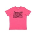thumbnail image 1 of Inktastic Oregon Word Salad- State Outline Youth T-Shirt, 1 of 5