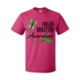 thumbnail image 1 of Inktastic Organ Donation Awareness- Butterfly Green Ribbon T-Shirt, 1 of 5
