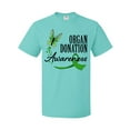thumbnail image 1 of Inktastic Organ Donation Awareness- Butterfly Green Ribbon T-Shirt, 1 of 5