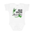 thumbnail image 1 of Inktastic Organ Donation awareness- butterfly green ribbon Boys or Girls Baby Bodysuit, 1 of 5