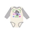 thumbnail image 1 of Inktastic Orlando Florida Cute Swimming Manatee Boys or Girls Long Sleeve Baby Bodysuit, 1 of 5