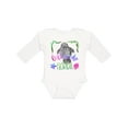 thumbnail image 1 of Inktastic Orlando Florida Cute Swimming Manatee Boys or Girls Long Sleeve Baby Bodysuit, 1 of 5