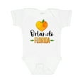 thumbnail image 1 of Inktastic Orlando Florida Orange in Heart Boys or Girls Baby Bodysuit, 1 of 5