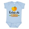 thumbnail image 1 of Inktastic Orlando Florida Orange in Heart Boys or Girls Baby Bodysuit, 1 of 5