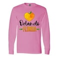 thumbnail image 1 of Inktastic Orlando Florida Orange in Heart Long Sleeve T-Shirt, 1 of 5