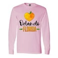 thumbnail image 1 of Inktastic Orlando Florida Orange in Heart Long Sleeve T-Shirt, 1 of 5