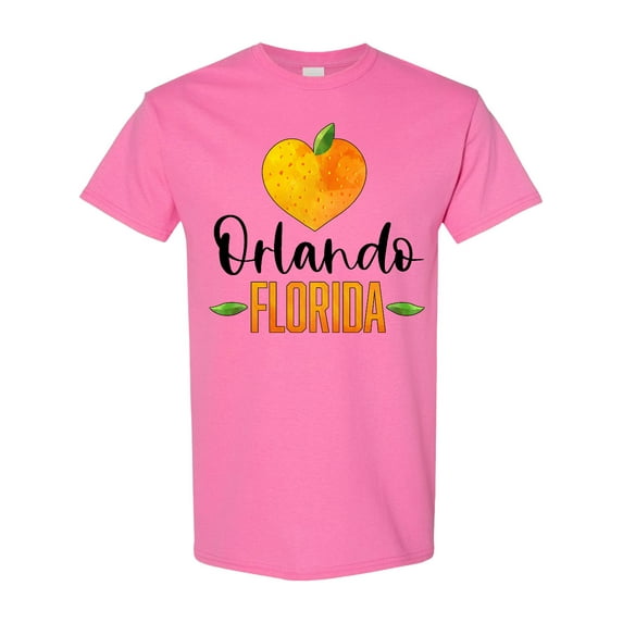 Inktastic Orlando Florida Orange in Heart T-Shirt