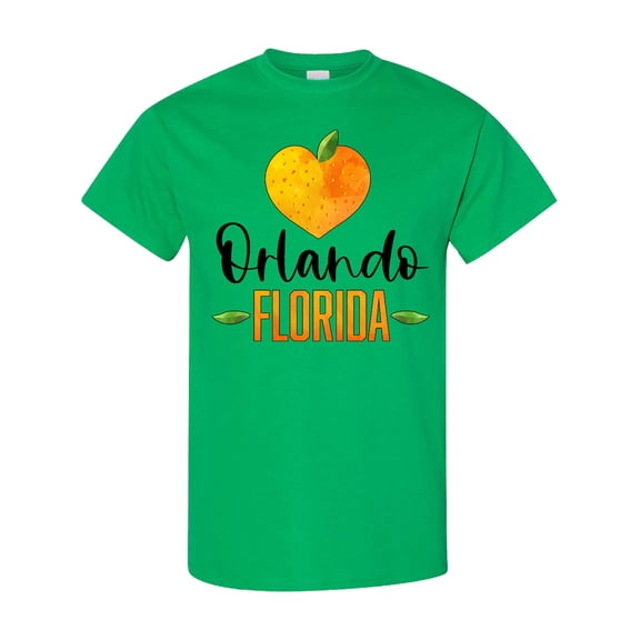 Inktastic Orlando Florida Orange in Heart T-Shirt