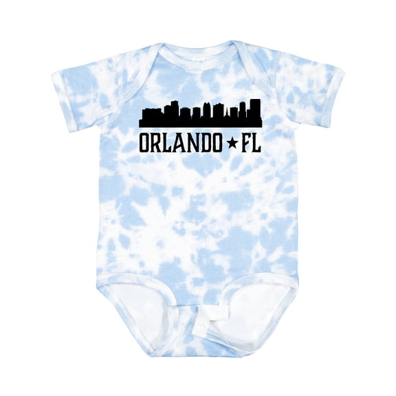 Inktastic Orlando Florida Skyline City Boys or Girls Baby Bodysuit