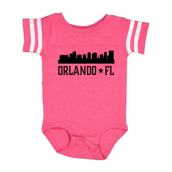 Inktastic Orlando Florida Skyline City Boys or Girls Baby Bodysuit