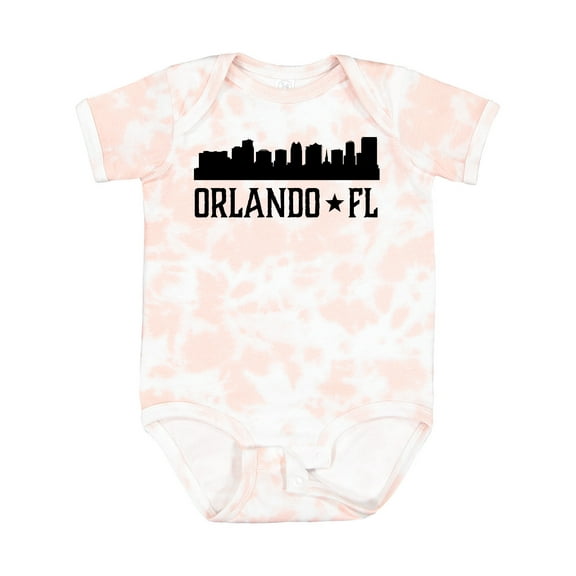 Inktastic Orlando Florida Skyline City Boys or Girls Baby Bodysuit