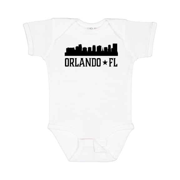 Inktastic Orlando Florida Skyline City Boys or Girls Baby Bodysuit