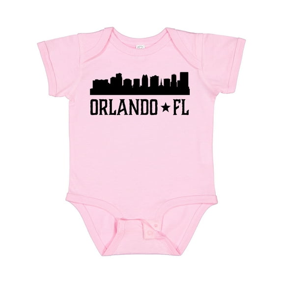 Inktastic Orlando Florida Skyline City Boys or Girls Baby Bodysuit