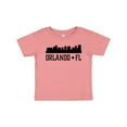 thumbnail image 1 of Inktastic Orlando Florida Skyline City Boys or Girls Baby T-Shirt, 1 of 5