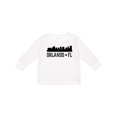 thumbnail image 1 of Inktastic Orlando Florida Skyline City Boys or Girls Long Sleeve Toddler T-Shirt, 1 of 5