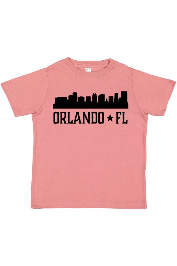 Orlando Florida Skyline City Boys or Girls Toddler T-Shirt