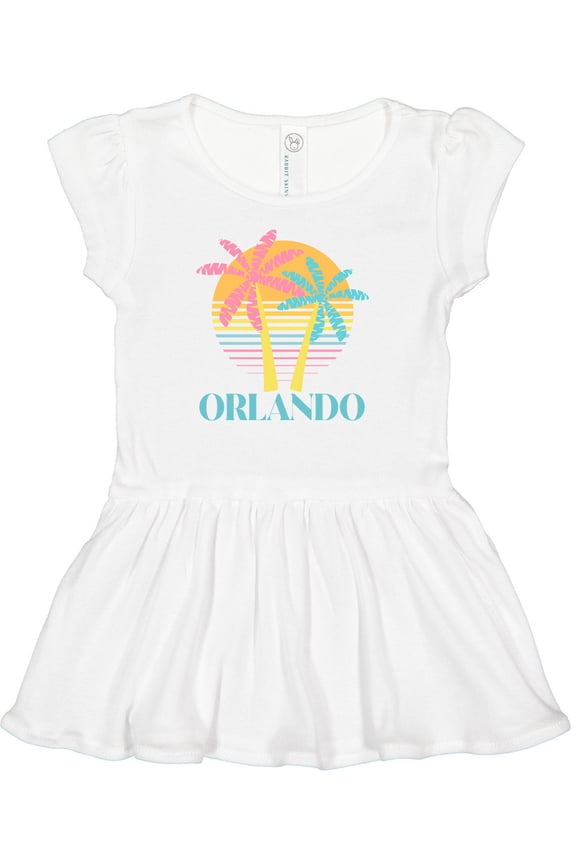 Orlando Florida Vacation Trip Girls Baby Dress