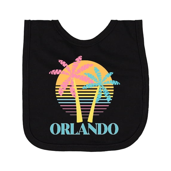 Inktastic Orlando Florida Vacation Trip Newborn Bib