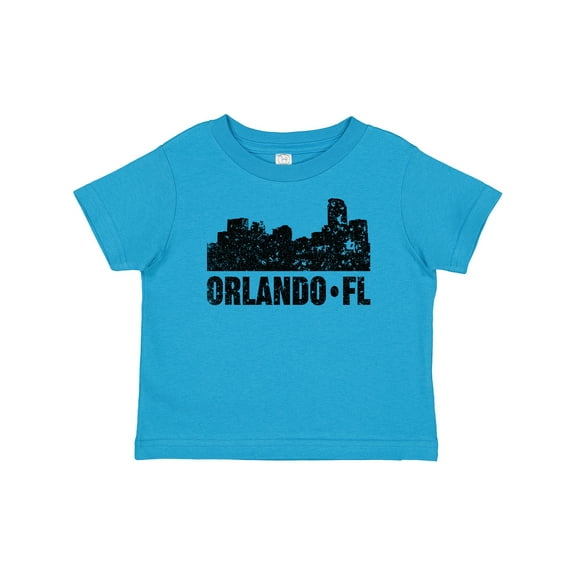 Inktastic Orlando Skyline with Grunge Boys or Girls Baby T-Shirt