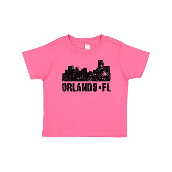 Inktastic Orlando Skyline with Grunge Boys or Girls Baby T-Shirt