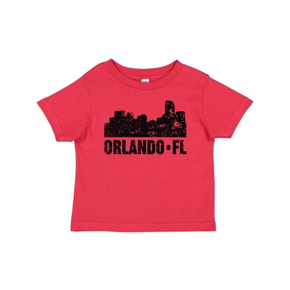 Inktastic Orlando Skyline with Grunge Boys or Girls Baby T-Shirt