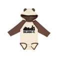 thumbnail image 1 of Inktastic Orlando Skyline with Grunge Boys or Girls Long Sleeve Baby Bodysuit, 1 of 5