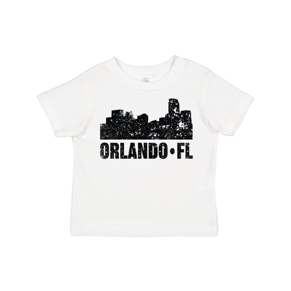 Inktastic Orlando Skyline with Grunge Boys or Girls Toddler T-Shirt